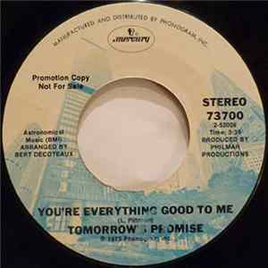 Tomorrow's Promise - You're Everything Good To Me / Should I Follow My Heart flac