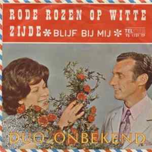 Duo Onbekend - Rode Rozen Op Witte Zijde flac