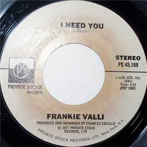 Frankie Valli - I Need You flac
