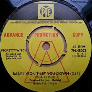 Pickettywitch - Baby I Won't Let You Down flac