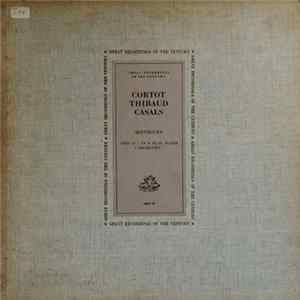 Cortot, Thibaud, Casals - Beethoven - Trio No. 7 In B Flat Major "Archduke" flac