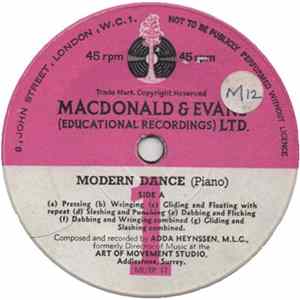 Adda Heynssen - Modern Dance (Piano) flac