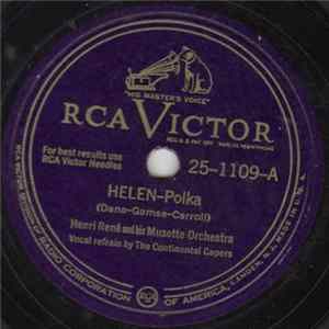Henri René And His Musette Orchestra - Helen / Barbara flac