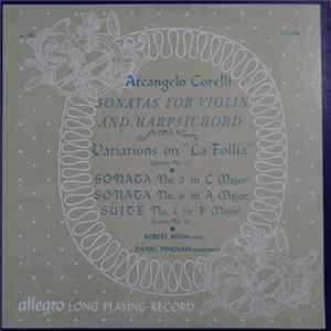 Arcangelo Corelli, Robert Brink, Daniel Pinkham - Sonatas For Violin And Harpsichord flac