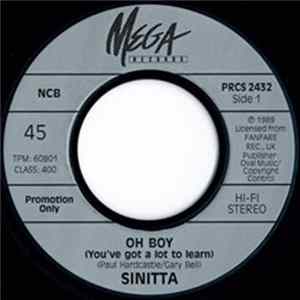 Sinitta - Oh Boy (You've Got A Lot To Learn) flac