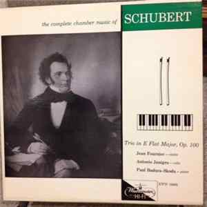 Schubert - Jean Fournier, Antonio Janigro, Paul Badura-Skoda - Trio In E Flat Major, Op. 100 flac