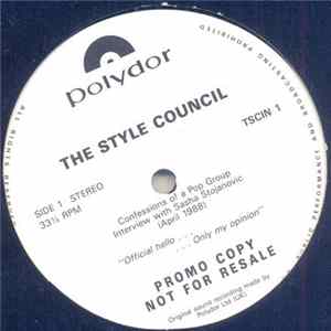 The Style Council - Confessions Of A Pop Group - Interview With Sasha Stojanovic (April 1988) flac
