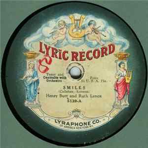 Henry Burr And Ruth Lenox - Smiles / When You Come Back flac