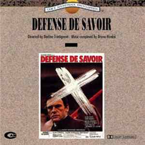 Bruno Nicolai - Defense De Savoir flac