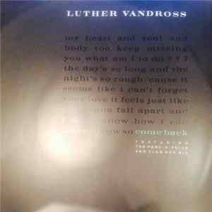 Luther Vandross - Come Back flac