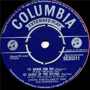 André Kostelanetz And His Orchestra - Dance For Six flac