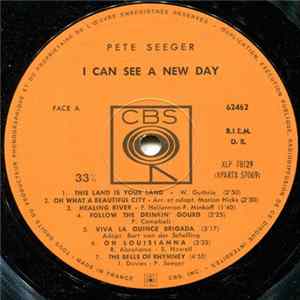 Pete Seeger - In Concert - I Can See A New Day flac