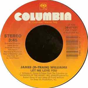 James (D-Train) Williams - Let Me Love You flac