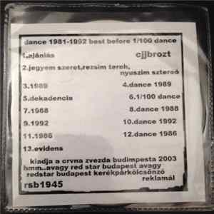 Cjjbrozt - Dance 1981-1992 Best Before 1/100 Dance flac
