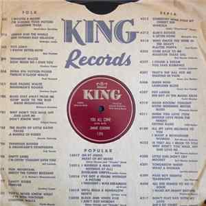 Jimmie Osborne - You All Come / Come Back To Your Loved Ones flac