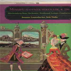 Mozart, Württemberg State Orchestra / Ferdinand Leitner, Susanne Lautenbacher - Haffner Serenade, K. 250 flac