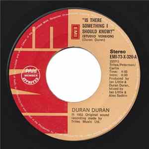Duran Duran - Is There Something I Should Know? flac