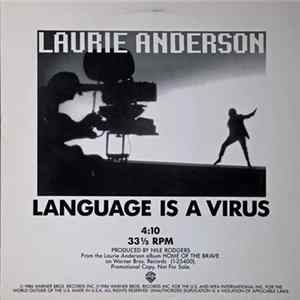 Laurie Anderson - Language Is A Virus flac