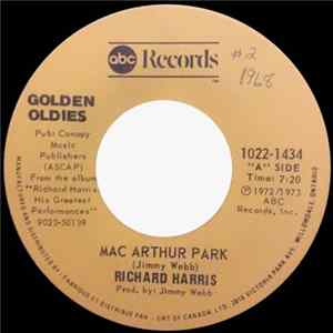 Richard Harris - Mac Arthur Park / The Yard Went On Forever flac