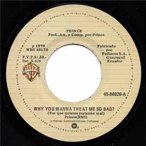 Prince - Why You Wanna Treat Me So Bad? flac