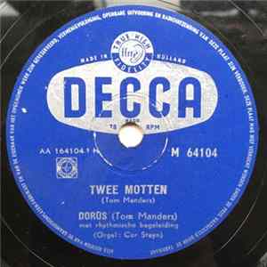 Dorus (Tom Manders) - Twee Motten / De Nachtwacht flac