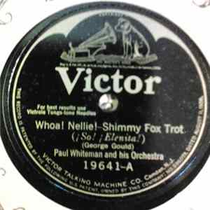 Paul Whiteman And His Orchestra - Whoa! Nellie! / Pozzo flac