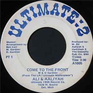 Ali & Aaliyah - Come To The Front flac