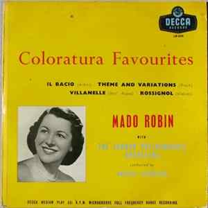 Mado Robin With London Philharmonic Orchestra Conducted By Anatole Fistoulari - Coloratura Favourites flac