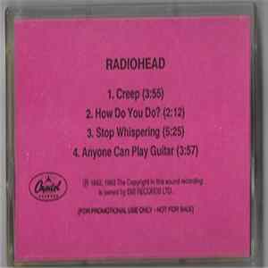 Radiohead - Pablo Honey Sampler flac