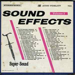 No Artist - Sound Effects Volume 3 flac