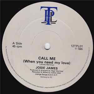 Josie James - Call Me flac
