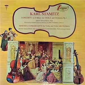 Karl Stamitz, Ernst Wallfisch, Jörg Faerber, Susanne Lautenbacher - Concerto In D Major For Viola And Orchestra, Op. 1 / Sinfonia Concertante For Violin And Viola With Orchestra flac