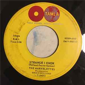 The Marvelettes - Strange I Know / Too Strong To Be Strung Along flac
