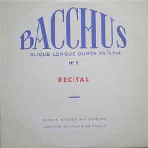 Bacchus - Recital No 2 flac