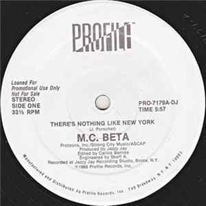 M.C. Beta - There's Nothing Like New York flac