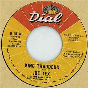 Joe Tex - King Thaddeus / Rain Go Away flac