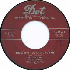 Billy Vaughn And His Orchestra - The Waltz You Saved For Me / Billy Vaughn's Boogie (Boing Boing) flac