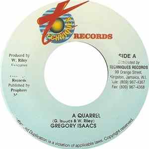 Gregory Isaacs - We Had A Quarrel flac