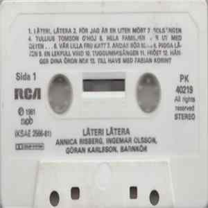 Annica Risberg, Ingemar Olsson, Göran Karlsson, Malin Yderstedt - Låteri Låtera flac