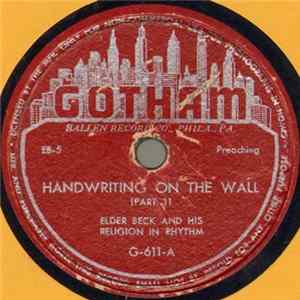 Elder Beck And His Religion In Rhythm - Handwriting On The Wall flac