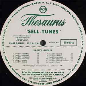 Unknown Artist - "Sell-Tunes": Safety Jingles flac