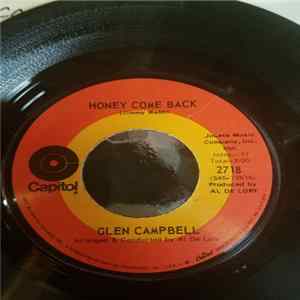Glen Campbell - Honey Come Back flac