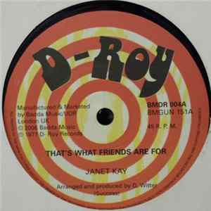 Janet Kay - That's What Friend's Are For flac