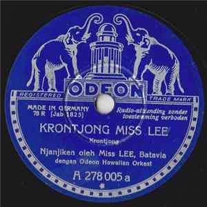 Miss Lee - Krontjong Miss Lee / Krontjong Carioca flac