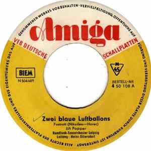 Jiří Popper / Tanzorchester des Berliner Rundfunks - Zwei Blaue Luftballons flac