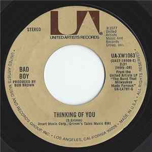 Bad Boy - Thinking Of You flac