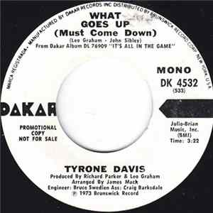 Tyrone Davis - What Goes Up (Must Come Down) flac