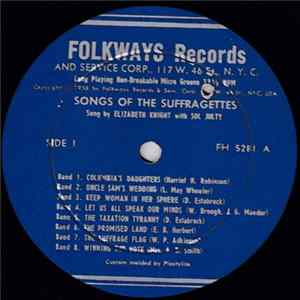 Elizabeth Knight Accompanied On Guitar By Sol Julty - Songs Of The Suffragettes flac