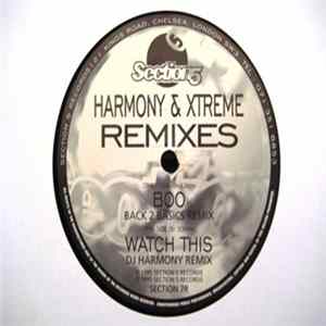 Harmony & Xtreme - Boo / Watch This (Back 2 Basics & DJ Harmony Remixes) flac