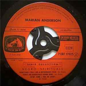 Marian Anderson - Negro Spirituals flac